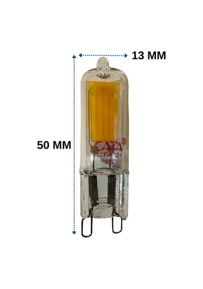 Ct-4221 5w 6400k Beyaz G9 Duylu Kapsül Led Ampul 10 Adet