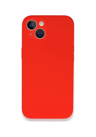 Newface Apple, Uyumlu iPhone 13 Mini Kılıf Lansman Legant Silikon Glblseme - 90 - Kırmızı