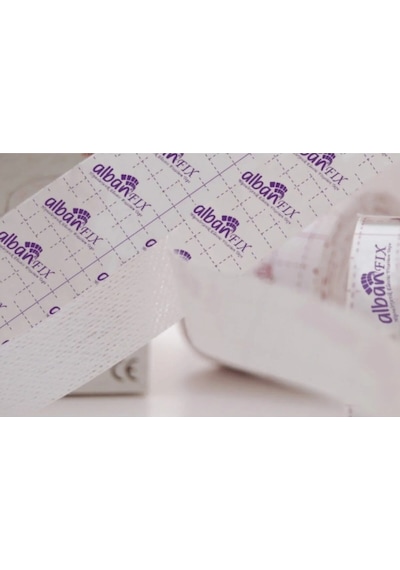 Fix Elastik Sabitleme Bandı 10cm X 10m, 3 Kutulu Set. Elastik Non-woven Medikal Flaster