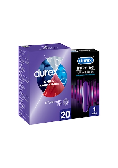 Durex Chill Karma Paket Prezervatif 20’li+ Durex Intense Delight