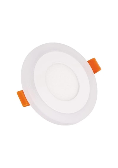 Atlantis 6 Watt 3+3 Çift Renkli Led Panel Spot Lamba Mavi-Beyaz 3