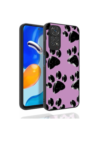Zore Redmi Note 11s Global Kılıf Desenli Kamera Korumalı Parlak Ogaa Nora Kapak - No3