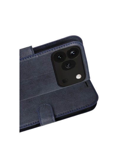 Newface Huawei Honor 600 Pro Trend S Plus Kapaklı Kılıf - Lacivert