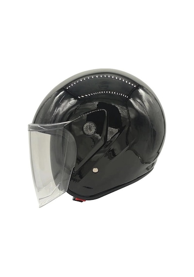 Pro Helmet F-022 Yarım Kask Parlak Siyah
