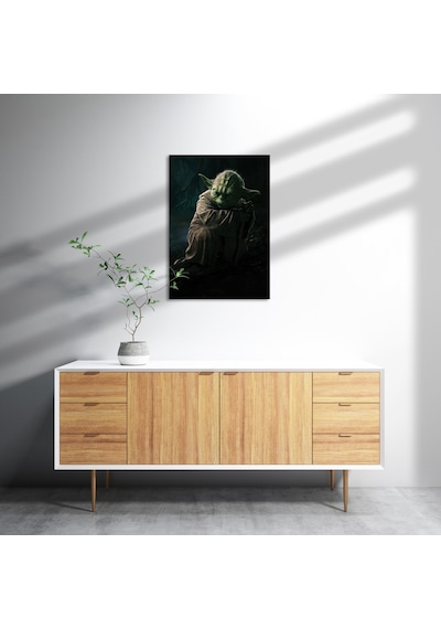 Cakasepetim Yoda Star Wars Ahşap Mdf Tablo