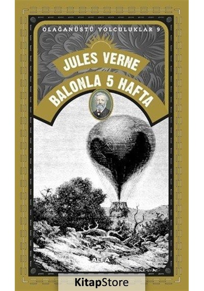 Kitapstore Balonla 5 Hafta / Olağanüstü Yolculuklar 9 / Jules Verne