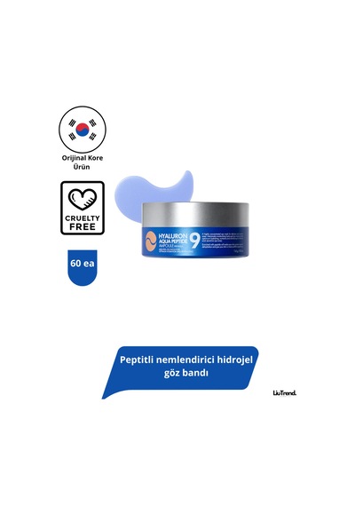 Medipeel Medı-peel Hyaluron Aqua Peptide 9 Ampoule Eye Yoğun Nemlendirici Peptidli Göz Altı Hidrojel Pedleri