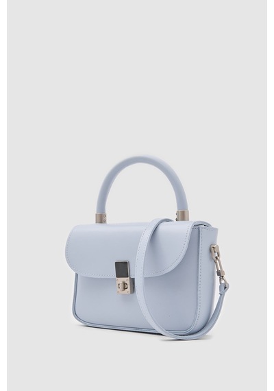 Shule Bags Cobble Small Çapraz Çanta Bebe Mavi