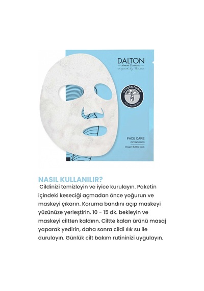 Face Care Tüm Ciltler İçin Canlandırıcı Köpüren Kağıt Maske - 55779837