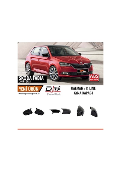Skoda Fabia 2015-2021 Yarasa Ayna Kapak