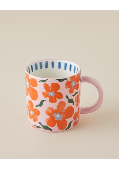 Bright Bliss New Bone China Kupa 370 Ml Renkli