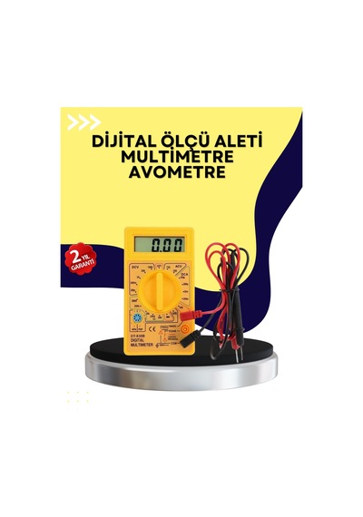 Depomıx Çok Fonksiyonlu Dijital Multimetre Elektrik Test Cihazı