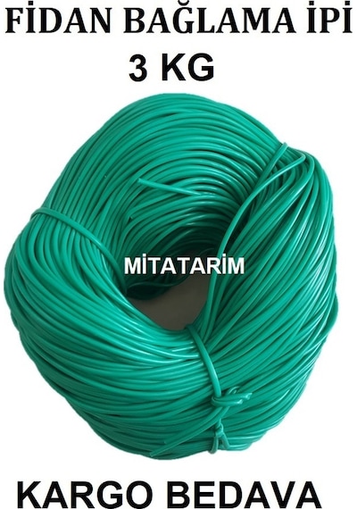 Bitki Bağlama İpi.3 Kg. Ağaç Bağlama İpi. Fidan Bağlama İpi.