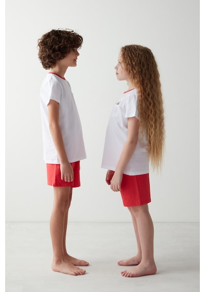 Penti Unisex Çocuk Pastel Boya Baskılı Pijama Takımı Çok Renkli