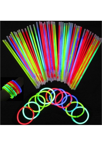 Fosforlu Kirilan Çubuk / Glow Stick 100'Lü