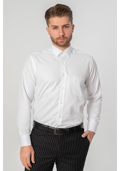 White Stone Espinho G2023 Normal Fit Klasik Pamuklu Cepli Gömlek Beyaz - 2XL Beyaz White Stone Espinho G2023 Normal Fit Klasik Pamuklu Cepli Gömlek Beyaz - 2XL Beyaz