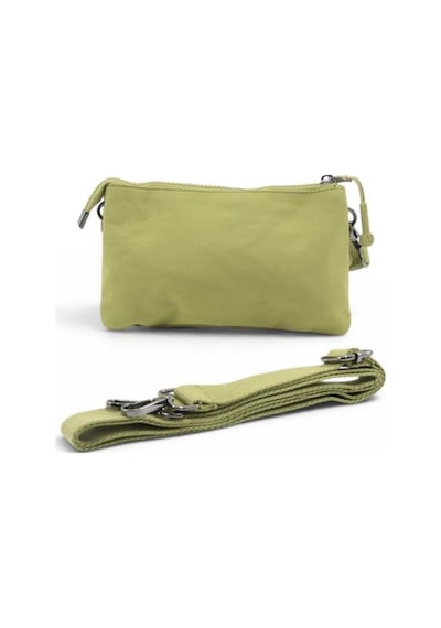 Baginn Paraşüt Kumaş Mini Çapraz Askılı Kadın Telefon Çantası Yağmur Geçirmez El Askılı Çanta 20 12 Cm Yeşil