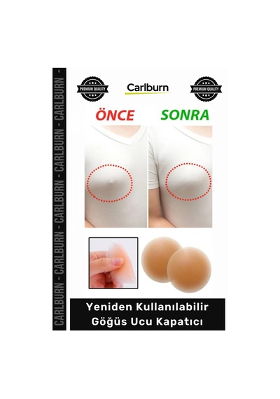 Özel Üretim Silikon Yapışkanlı Yeniden Kullanılabilir Ten Rengi İnce Su Geçirmez Göğüs Ucu Kapatıcı