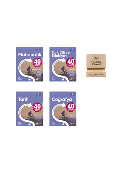 Okyanus 9. Sınıf 40 Seans Matematik Edebiyat Tarih Ve Coğrafya Konu Özetli Soru Bankası 4lü Set