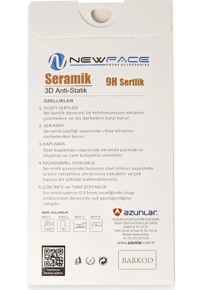 Samsung Uyumlu Galaxy A35 5g 3d Antistatik Mat Seramik Nano Ekran Koruyucu