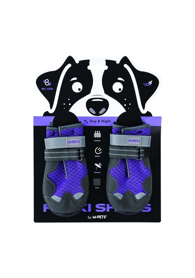 Flexi Köpekler İçin Ayakkabı 8 Xxxl Mor