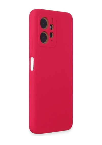 Xiaomi Redmi Note 12 4g Uyumlu Kılıf Nano İçi Kadife Silikon - Pembe