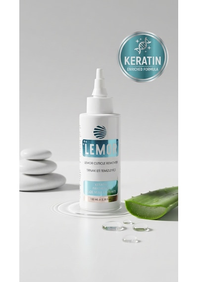 Lemor Profesyonel Kütikül Sökücü Hızlı Tırnak Eti Yumuşatıcı 100 Ml