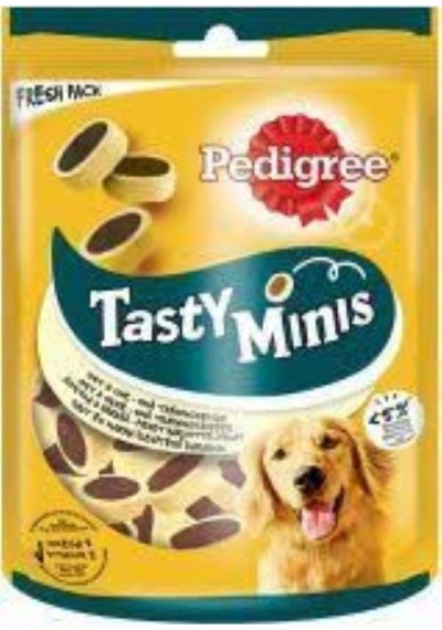 Pedigree Tasty Minis Peynirli Yetişkin Köpek Ödül Maması 6x140 Gr