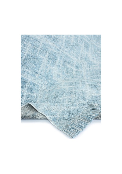 Çok Amaçlı Pamuklu Örtü- Kanepe-koltuk Şalı-koltuk Örtüsü 170x220-1078 Açık Mavi
