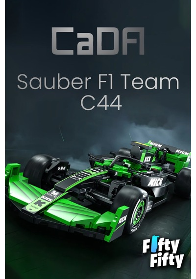 Cada Sauber F1 Formula Aracı 1/24 Scale -c55032w 314 Parça Oyuncak Yapım Seti
