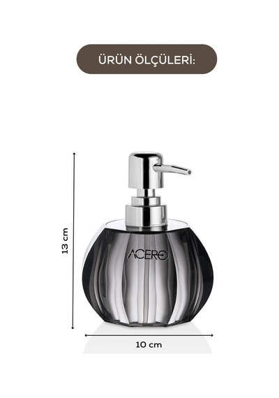 Vienev Akrilik Sıvı Sabunluk 190 Ml Şeffaf 1998 Şeffaf