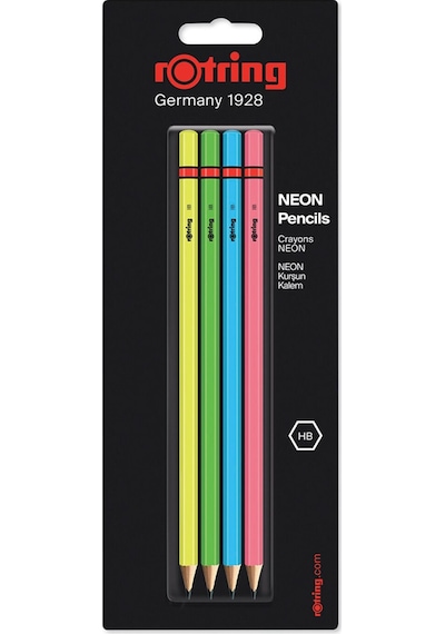 Rotring Neon Kurşun Kalem 4'Lü Blister 2094213