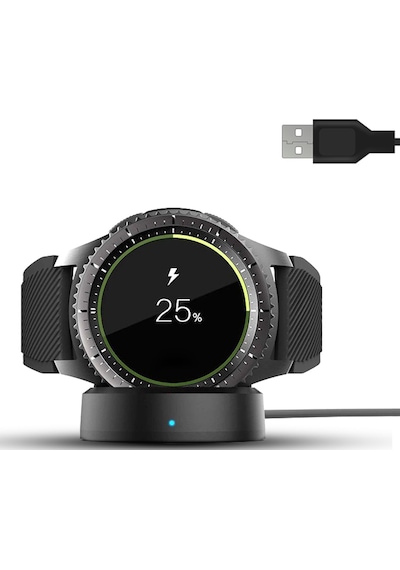 Samsung Uyumlu Galaxy Watch Manyetik Şarj Cihazı Ve Kablosu - Şarj Kiti