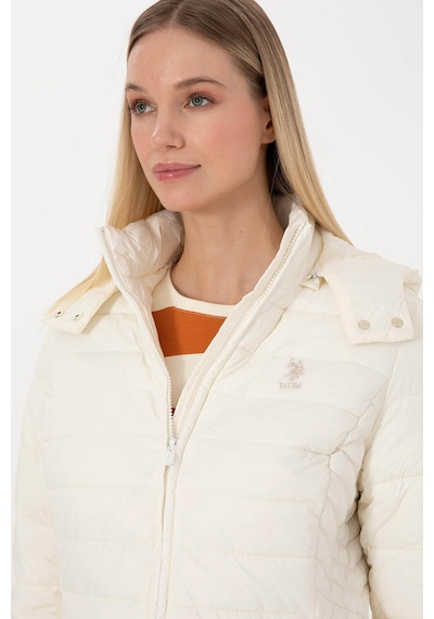 U.s. Polo Assn. Arancıa25k Ekru Kadın Mont 2228777 Ekru