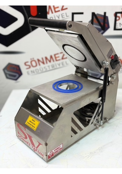 Sönmez Vakum 90 Mm Tekli Bardak Kapatma Makinesi