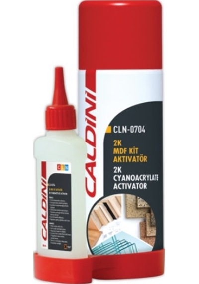 Caldını Hızlı Yapıştırıcı Kit Japon Aktivatör 2K Mdf 200 Ml