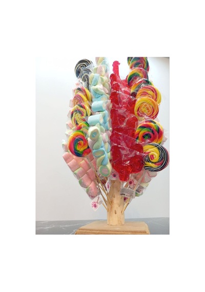 Marshmallow Lolipop Şekerleme 100 Adet Sosyete-horoz Şeker-stand Dahil Parti -doğum Günü-çocuk Vb.