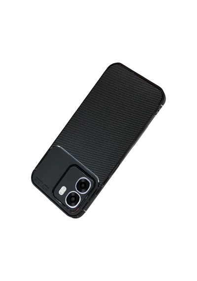 Newface Oppo Oppo A6t 5g Auto Focus Karbon Kapak - Siyah