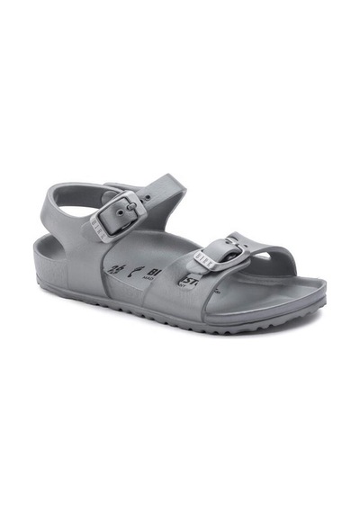 Birkenstock 1003533 Rıo Eva Metallic Silver Narrow Metallic Silver Gümüş