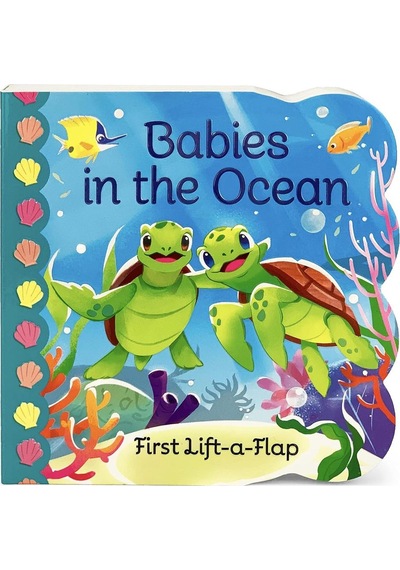 Babies In The Ocean Lift-a-flap Board Book Cottage Door Press