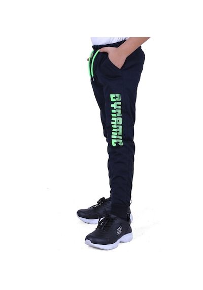 Panios Kids 3'lü Dynamic-stronger-new Baskılı Erkek Çocuk Çift Cepli Eşofman Altı Çok Renkli