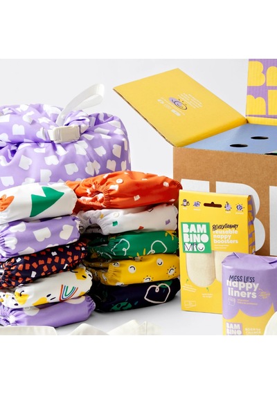 Bambino Mio Su Geçirmez Bebek Bezi Saklama Çantası Xl Wet Bag Bold Çok Renkli