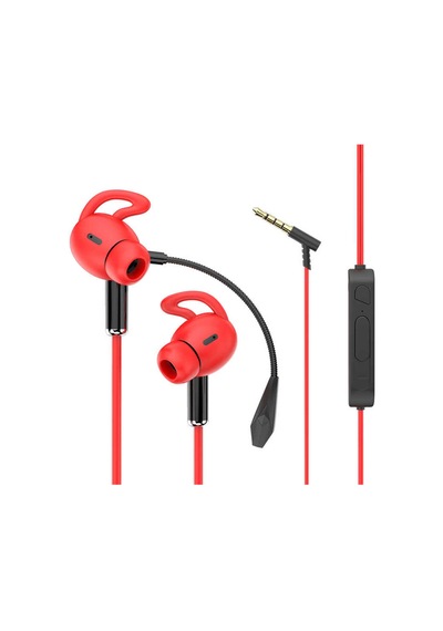 Zore Ak-p9 3.5mm Kulaklık-kırmızı