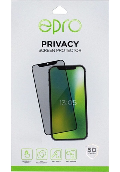 Xiaomi Redmi Note 8 Siyah Gizlilik Filtreli Privacy Hayalet Ekran Koruyucu Yanlardan Ekran Görünmez