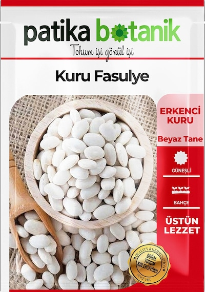 40 Adet Yerli Ata Kuru Fasulye Tohumu