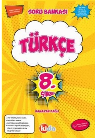 Kida 8. Sınıf Türkçe Soru Bankası Müfredat