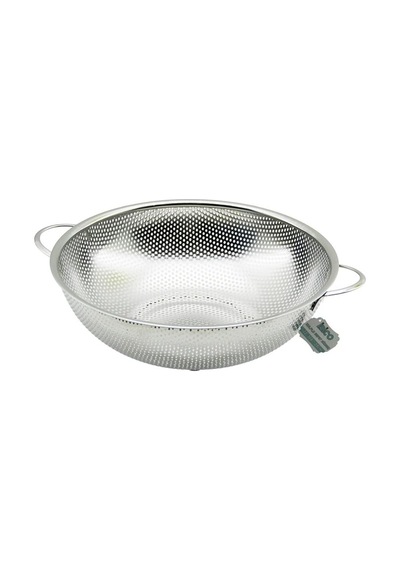 28cm Metal Kulplu Çelik Sepet Süzgeç İnce Tel Ayaklı 5264 Çok Renkli