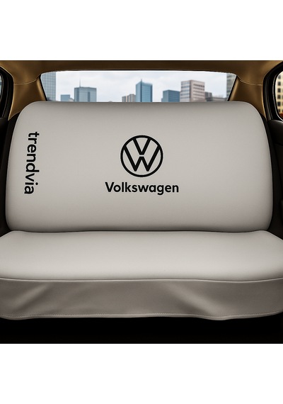 Volkswagen Uyumlu Ön Arka Koltuk Kılıfı Penye Servis Tipi Oto Koltuk Koruma Seti Gri