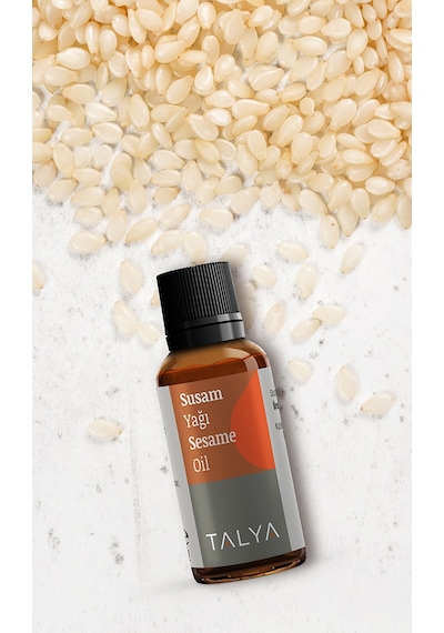 Talya Soğuk Sıkım %100 Saf ve Doğal  Susam Yağı 50 ML