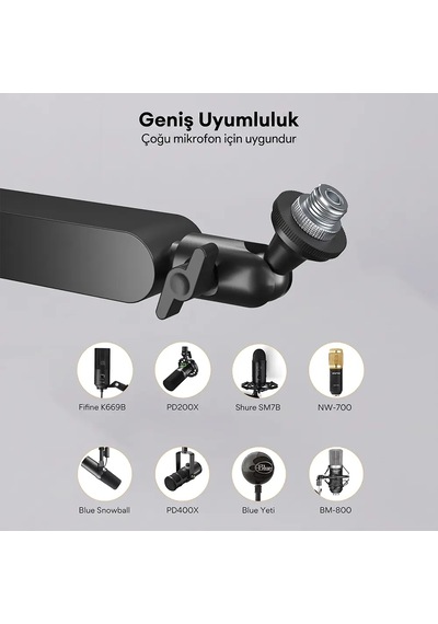 Maono Ba92 Low-profile Boom Arm Mikrofon Standı